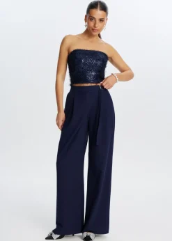 The Sting Bandeau top met pailletten<DAMES Tops