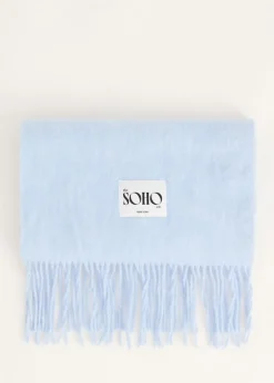 The Sting Basic sjaal met patch<DAMES Sjaals