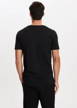 The Sting Basic t-shirt met v-hals<Heren Basics|T-Shirts