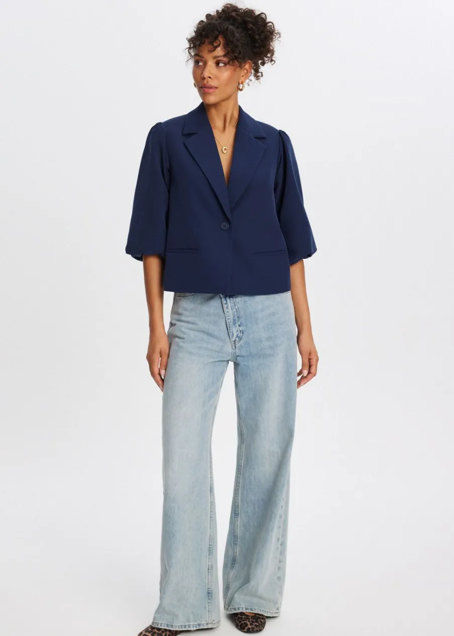 The Sting Blazer met pofmouwen<DAMES Blazers En Gilets