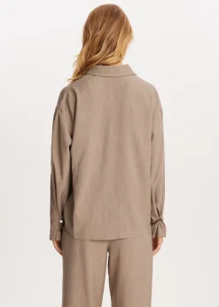 The Sting Blouse met knoopdetail<DAMES Blouses