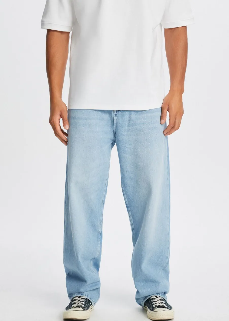 The Sting Boaz wide leg jeans<Heren Jeans