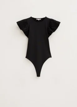 The Sting Body met siermouwen<DAMES Tops