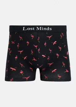 The Sting Boxer met print flamingo<Heren Ondergoed