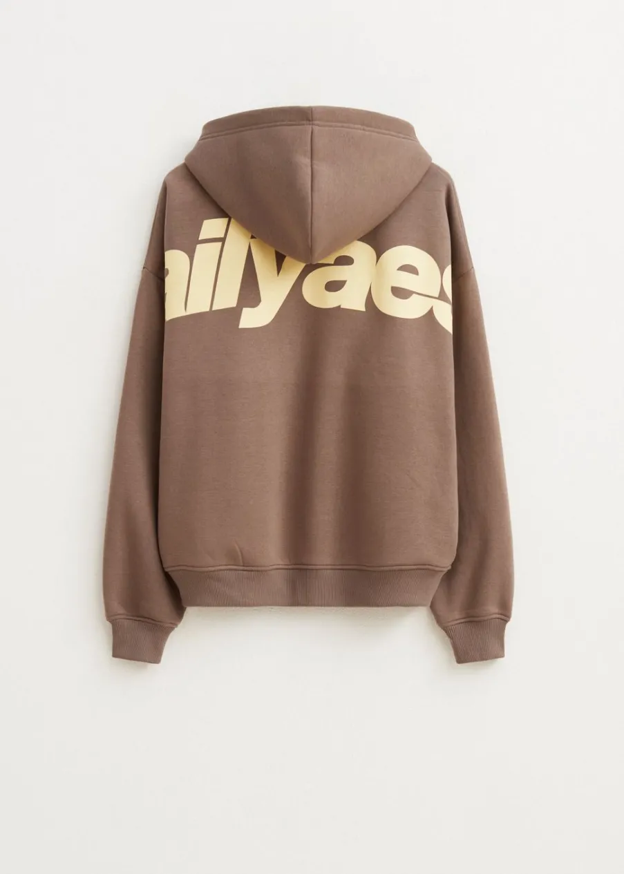 The Sting Boxy hoodie met backprint<Heren Sweaters En Hoodies