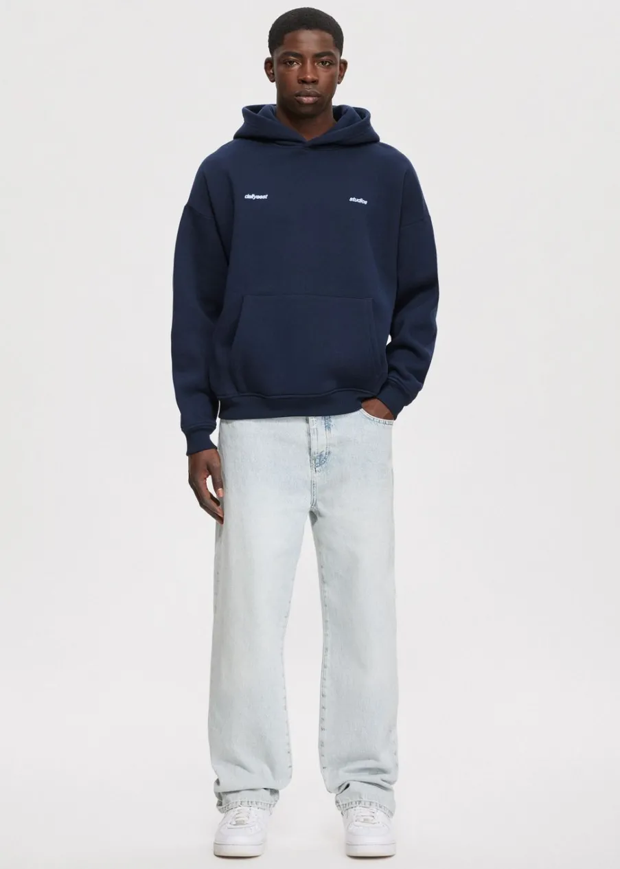 The Sting Boxy hoodie met backprint<Heren Sweaters En Hoodies