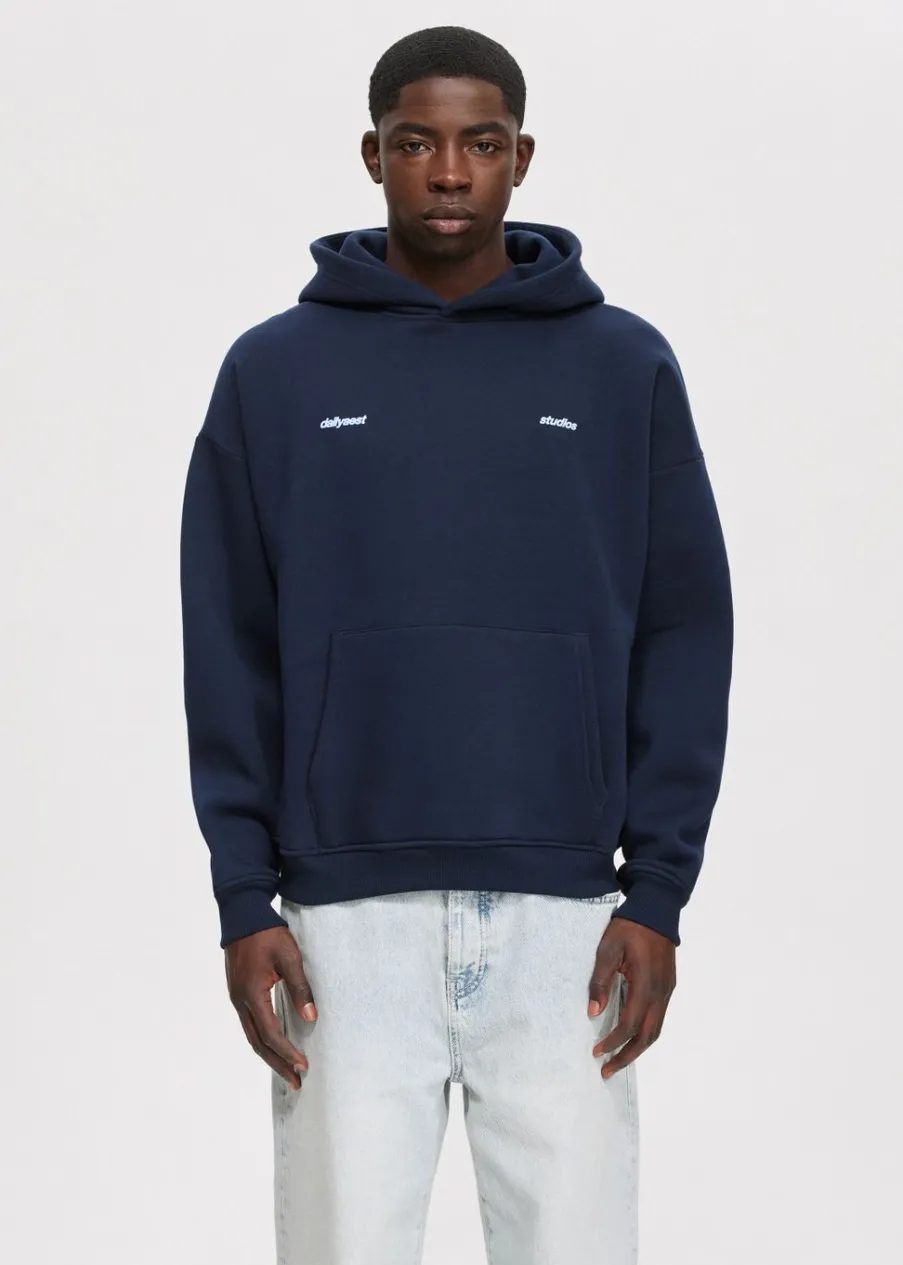 The Sting Boxy hoodie met backprint<Heren Sweaters En Hoodies