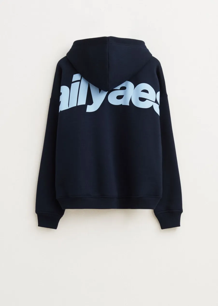 The Sting Boxy hoodie met backprint<Heren Sweaters En Hoodies