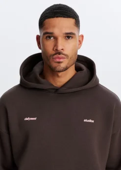 The Sting Boxy hoodie met backprint<Heren Sweaters En Hoodies