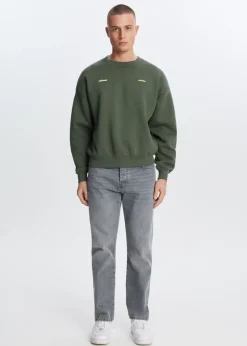 The Sting Boxy sweater met print<Heren Sweaters En Hoodies