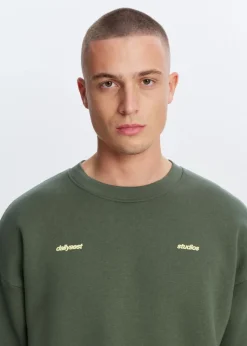 The Sting Boxy sweater met print<Heren Sweaters En Hoodies