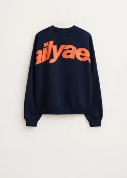 The Sting Boxy sweater met print<Heren Sweaters En Hoodies