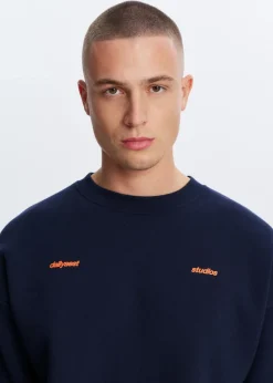 The Sting Boxy sweater met print<Heren Sweaters En Hoodies