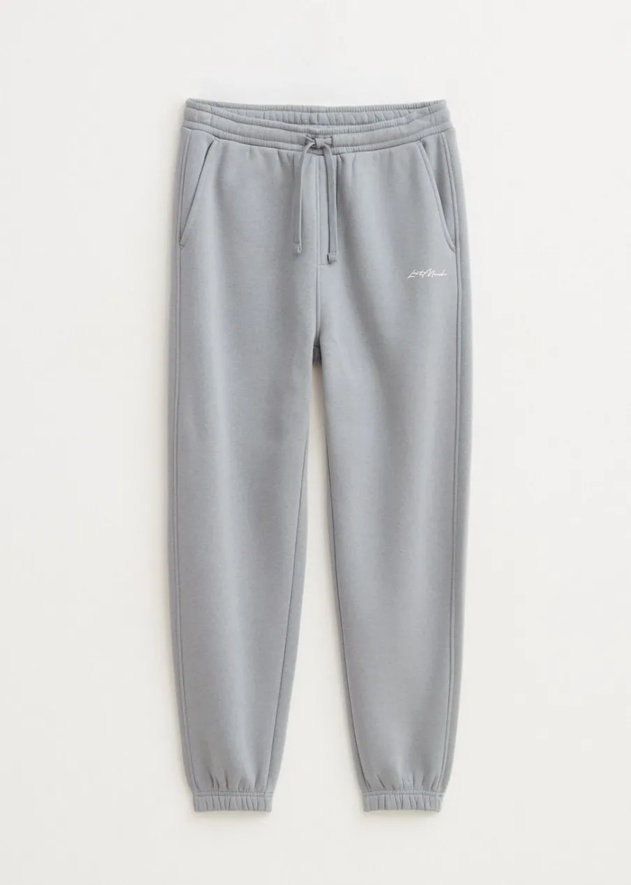 The Sting Brushed cuffed sweatpants<Heren Basics|Broeken
