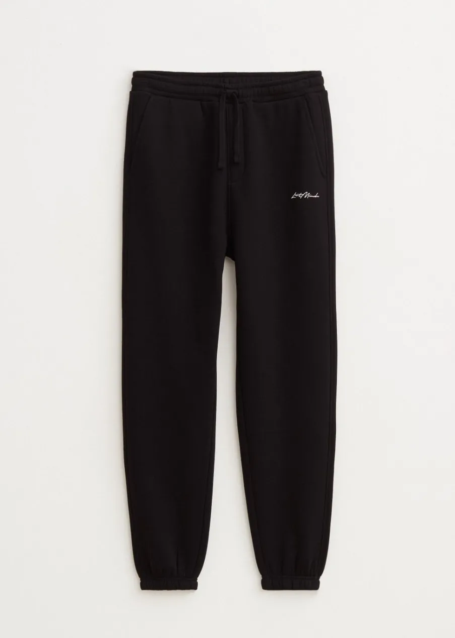 The Sting Brushed cuffed sweatpants<Heren Basics|Broeken