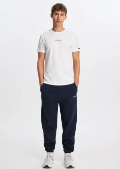 The Sting Brushed cuffed sweatpants<Heren Basics|Broeken
