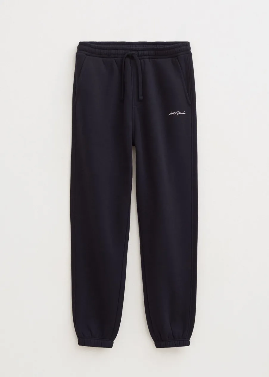 The Sting Brushed cuffed sweatpants<Heren Basics|Broeken