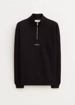 The Sting Brushed half zip sweater<Heren Sweaters En Hoodies
