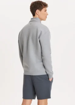 The Sting Brushed half zip sweater<Heren Sweaters En Hoodies