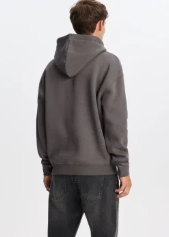 The Sting Brushed hoodie met logo<Heren Sweaters En Hoodies