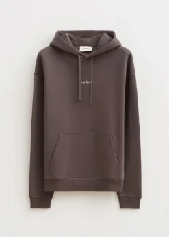 The Sting Brushed hoodie met logo<Heren Sweaters En Hoodies