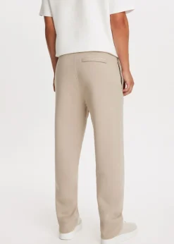 The Sting Brushed straight leg joggingbroek<Heren Basics|Broeken