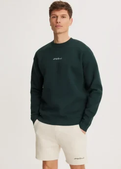 The Sting Brushed written sweater<Heren Sweaters En Hoodies