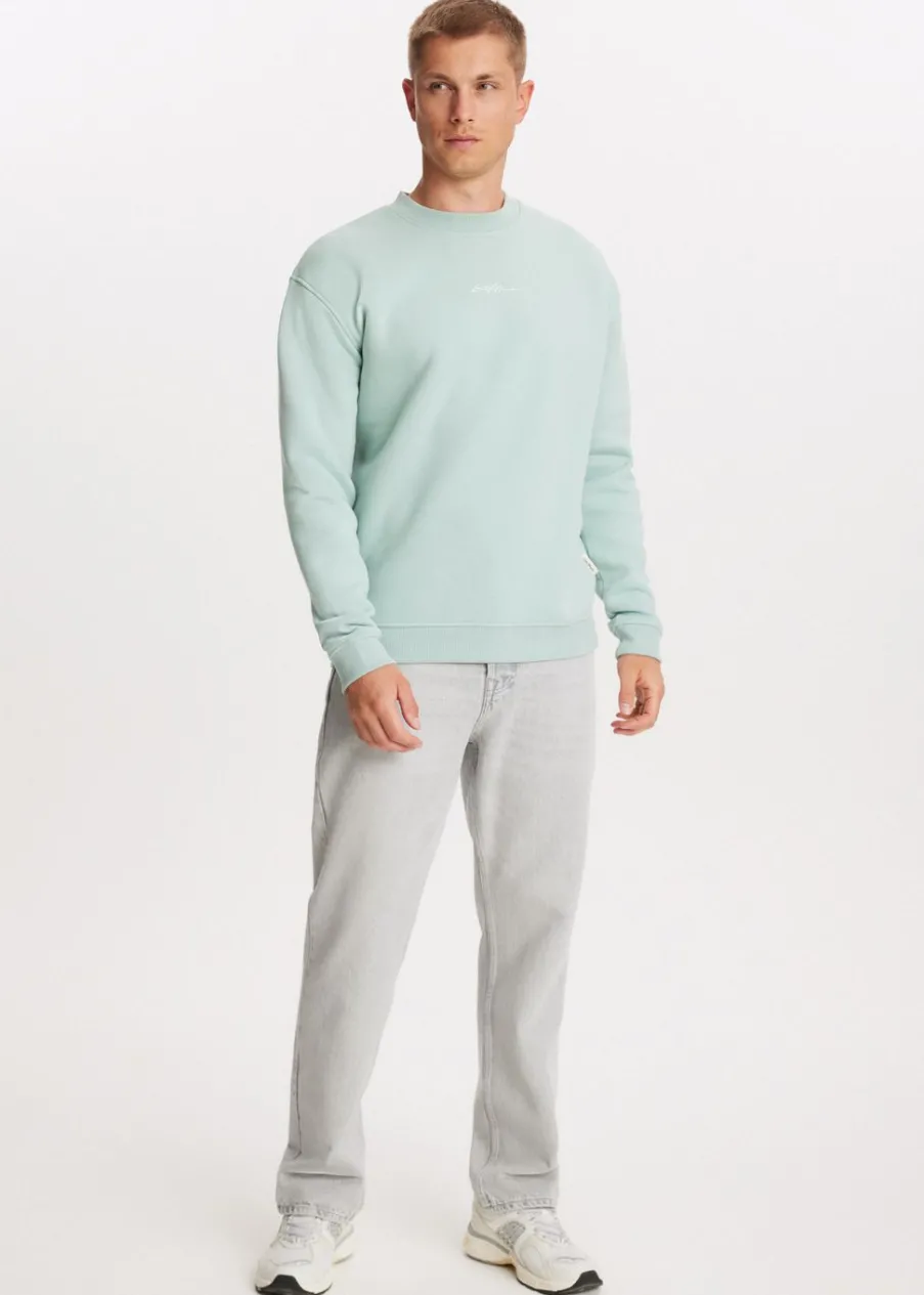 The Sting Brushed written sweater<Heren Sweaters En Hoodies