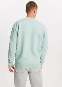 The Sting Brushed written sweater<Heren Sweaters En Hoodies