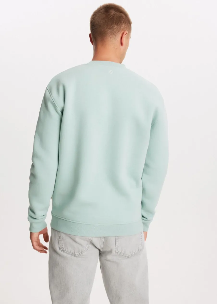 The Sting Brushed written sweater<Heren Sweaters En Hoodies