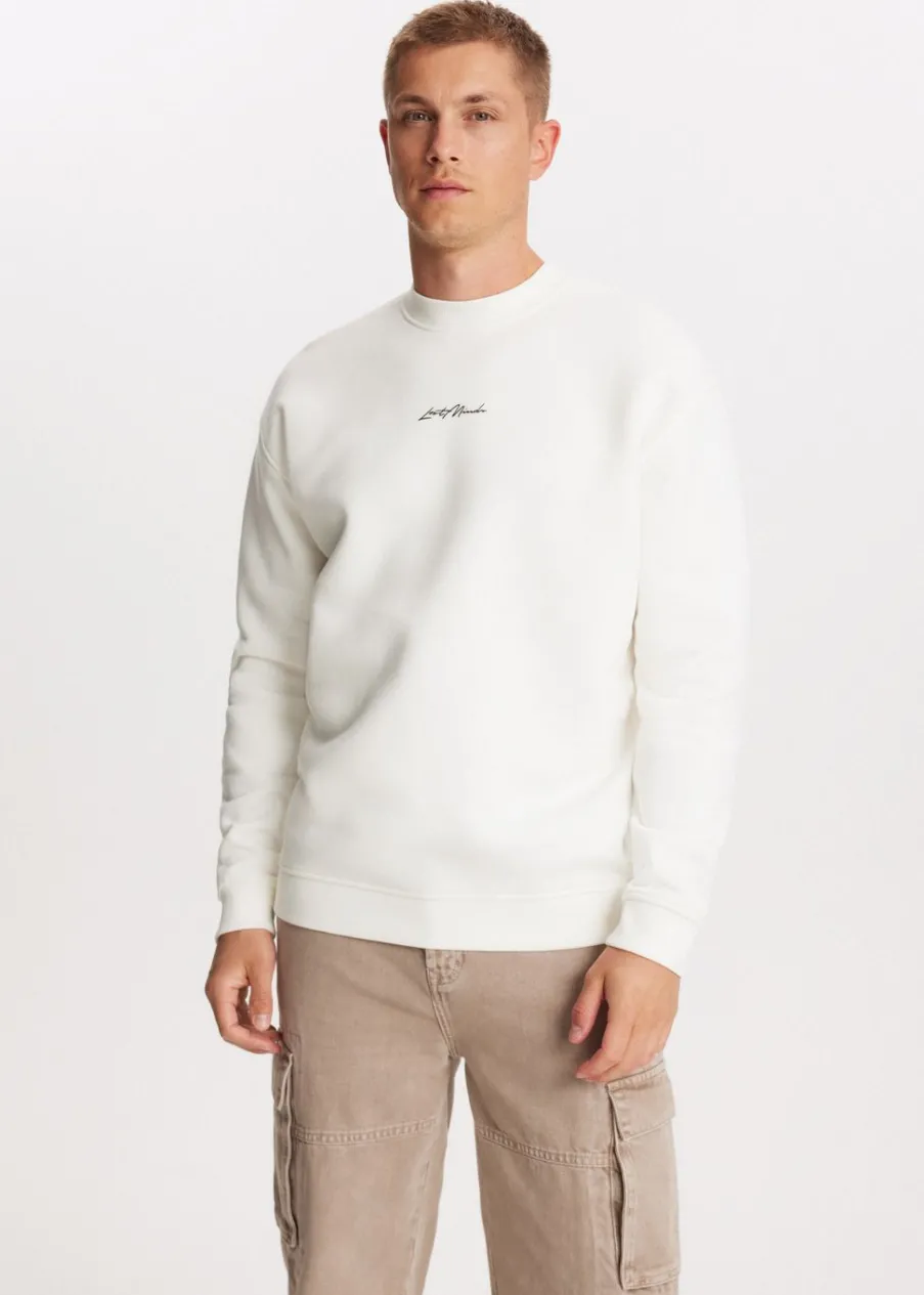 The Sting Brushed written sweater<Heren Sweaters En Hoodies