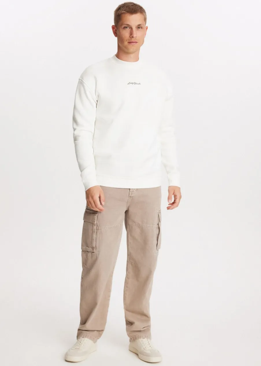 The Sting Brushed written sweater<Heren Sweaters En Hoodies