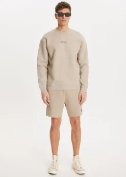 The Sting Brushed written sweater<Heren Sweaters En Hoodies