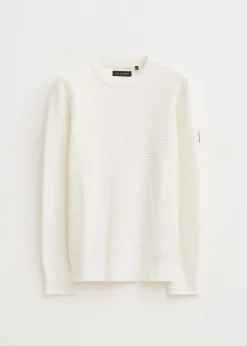 The Sting Chenille trui met structuur<Heren Truien En Vesten