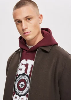 The Sting Conor overshirt met rits<Heren Overshirts