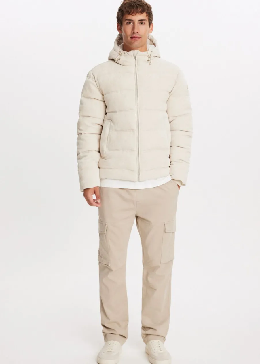 The Sting Corduroy gewatteerde jas<Heren Jassen