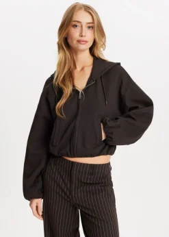 The Sting Cropped vest met capuchon<DAMES Truien En Vesten