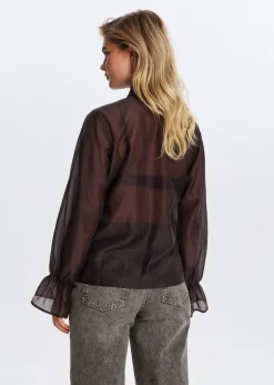 The Sting Doorschijnende blouse<DAMES Blouses