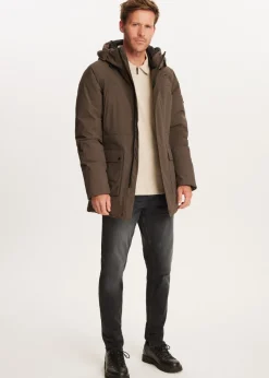 The Sting Field gewatteerde parka<Heren Jassen