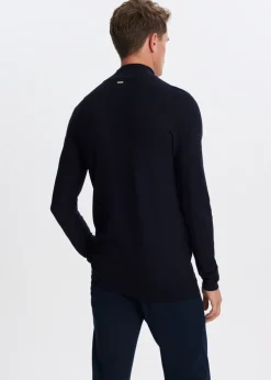 The Sting Fijngebreide polo<Heren Polo's|Truien En Vesten