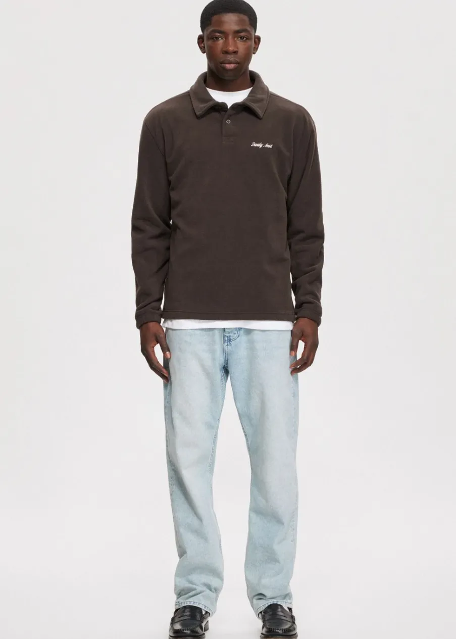 The Sting Fleece polo<Heren Polo's|Sweaters En Hoodies