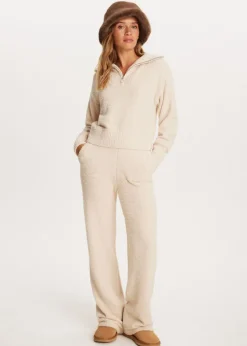 The Sting Fluffy half zip trui<DAMES Truien En Vesten