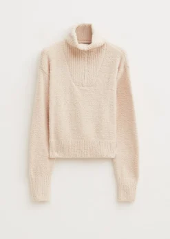 The Sting Fluffy half zip trui<DAMES Truien En Vesten