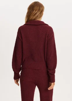 The Sting Fluffy half zip trui<DAMES Truien En Vesten