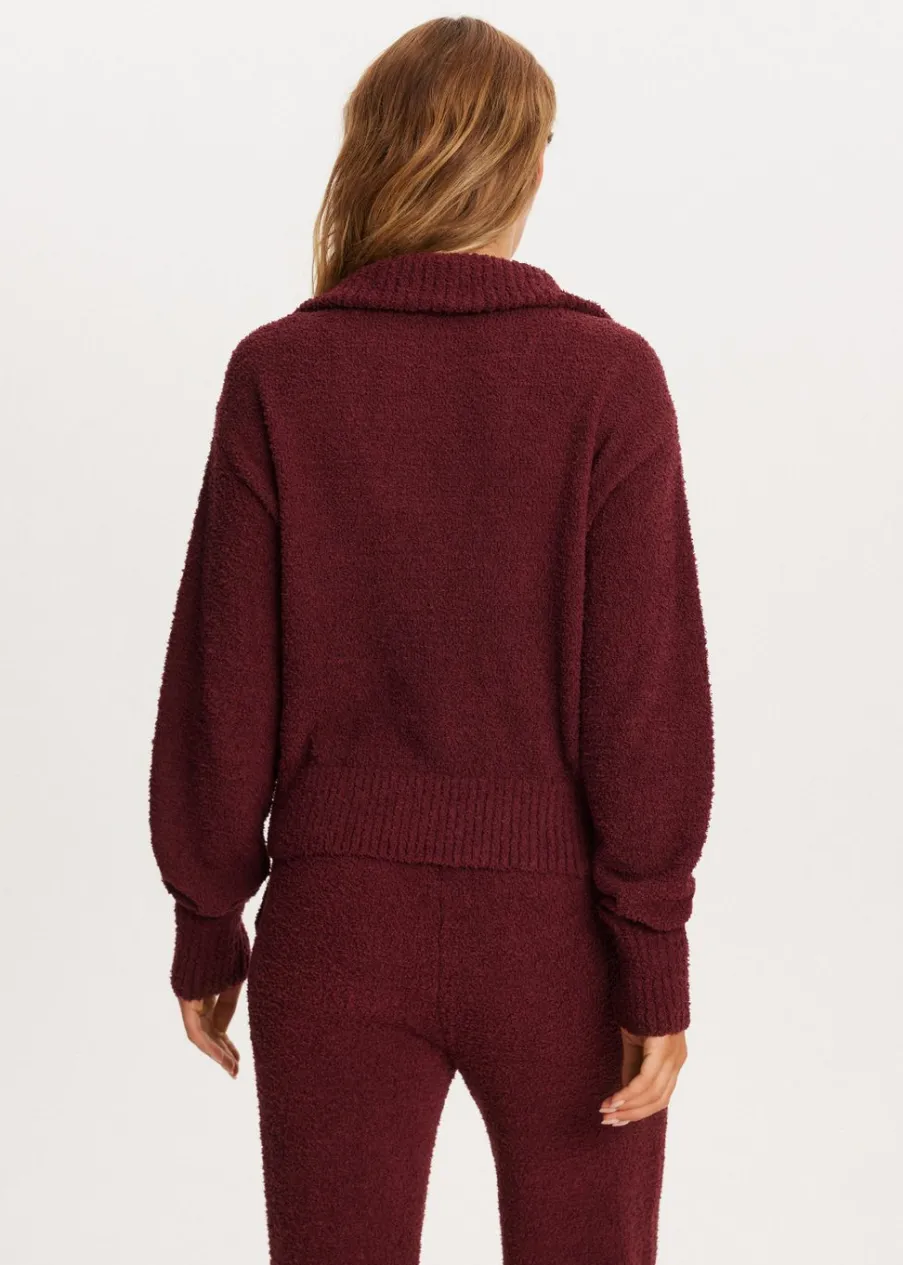 The Sting Fluffy half zip trui<DAMES Truien En Vesten