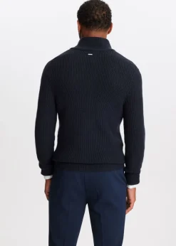 The Sting Gebreid vest met rits<Heren Truien En Vesten