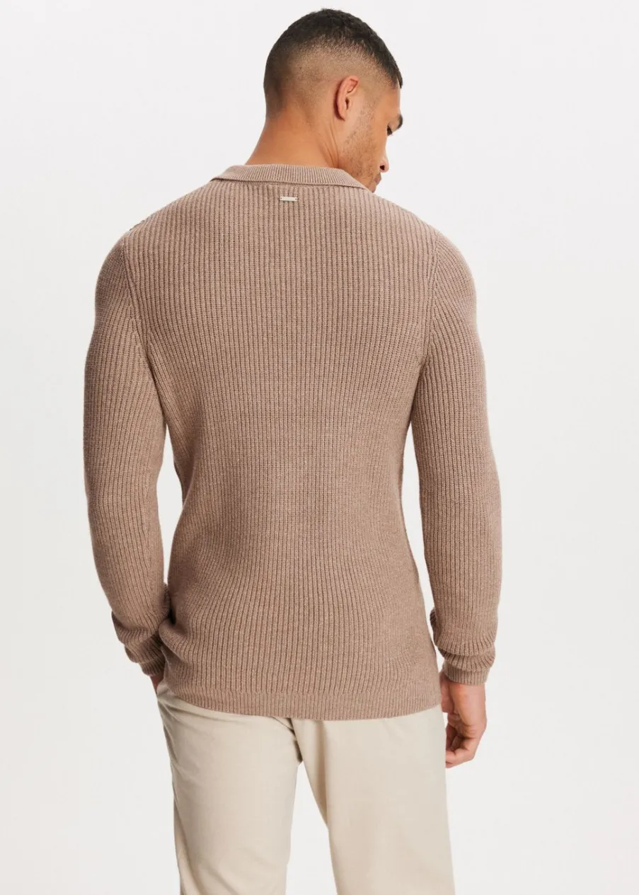 The Sting Gebreide johnny polo<Heren Truien En Vesten