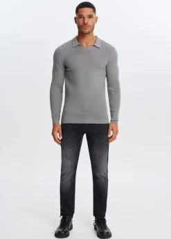 The Sting Gebreide johnny polo<Heren Polo's|Truien En Vesten