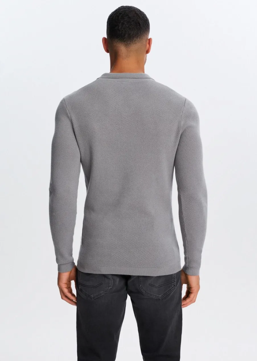 The Sting Gebreide johnny polo<Heren Polo's|Truien En Vesten