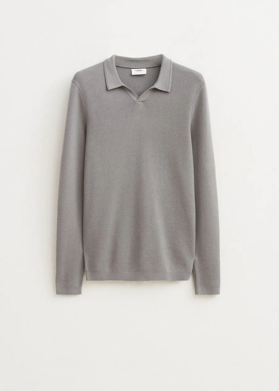 The Sting Gebreide johnny polo<Heren Polo's|Truien En Vesten